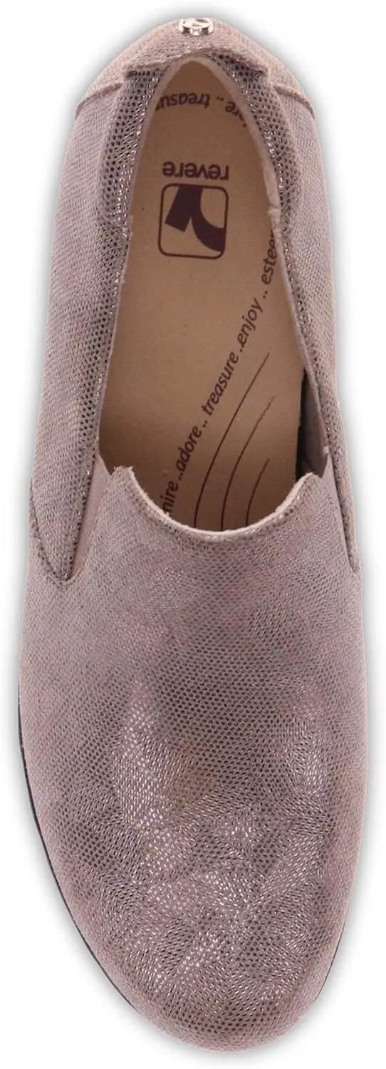 Revere Jamaica Women's Arch Support Loafers with Removable Insoles and Wedge Heel