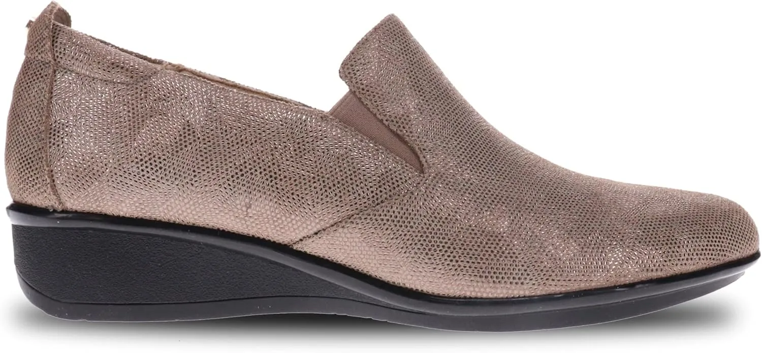 Revere Jamaica Women's Arch Support Loafers with Removable Insoles and Wedge Heel