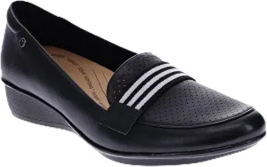 Revere Monte Carlo Women's Orthotic Wedge Loafer – Premium Leather, Lightweight with Removable Footbed and Arch Support