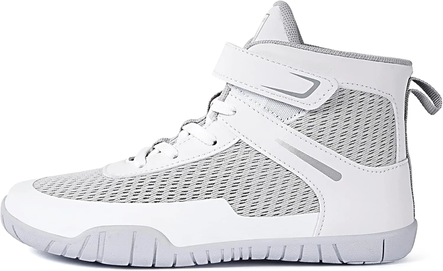 Sisttke Kids Wrestling Shoes Boys Girls Boxing Shoes Fitness Sneakers Zero Drop Sole