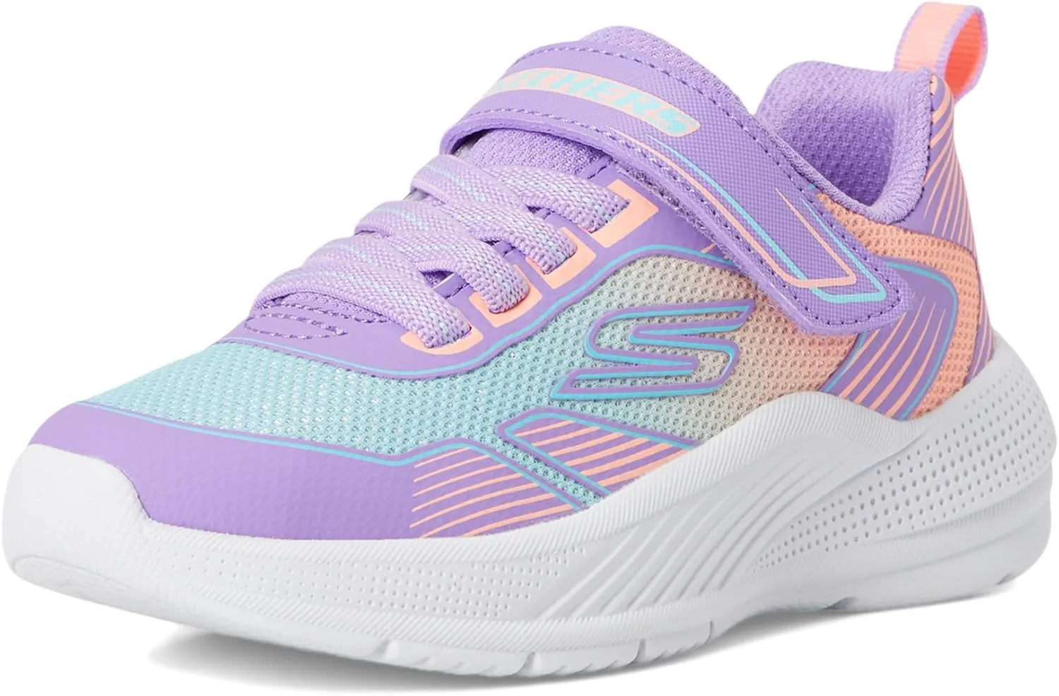 Skechers Girl's Microspec Advance-Oasis Poi Sneaker