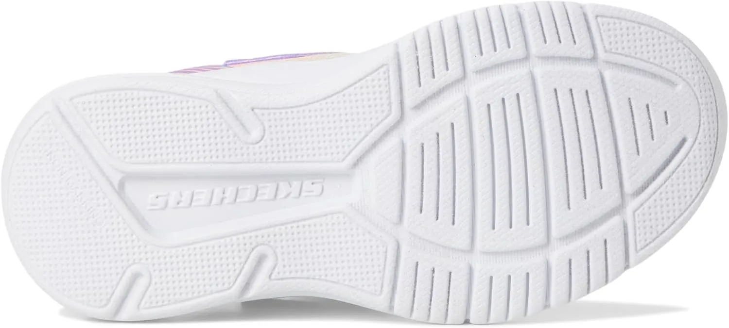 Skechers Girl's Microspec Advance-Oasis Poi Sneaker