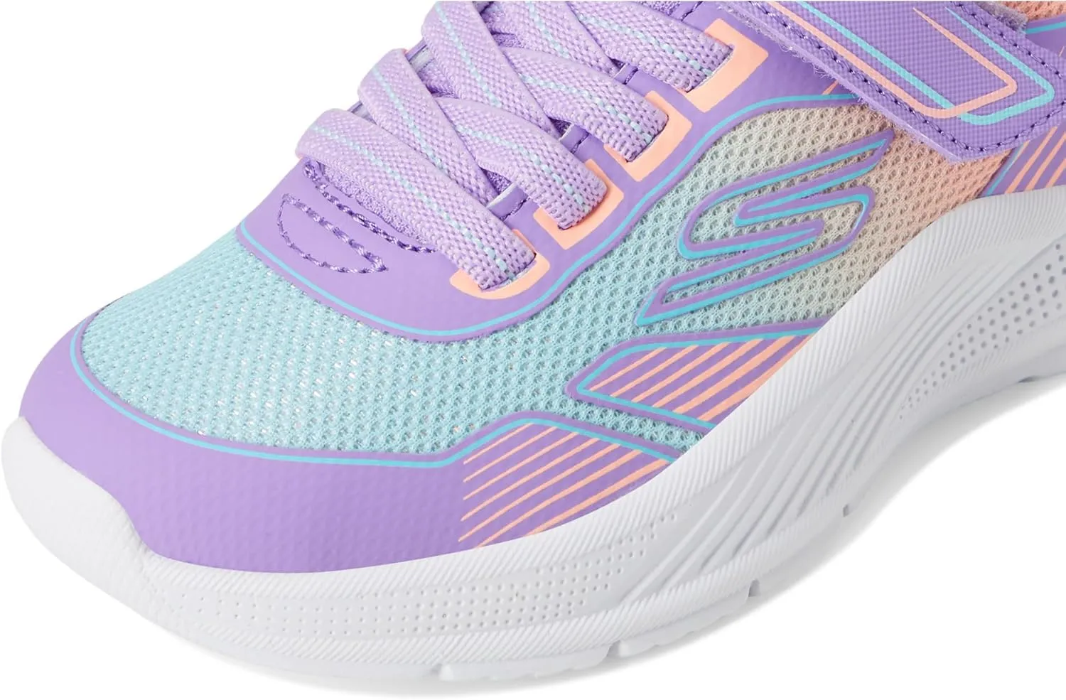 Skechers Girl's Microspec Advance-Oasis Poi Sneaker