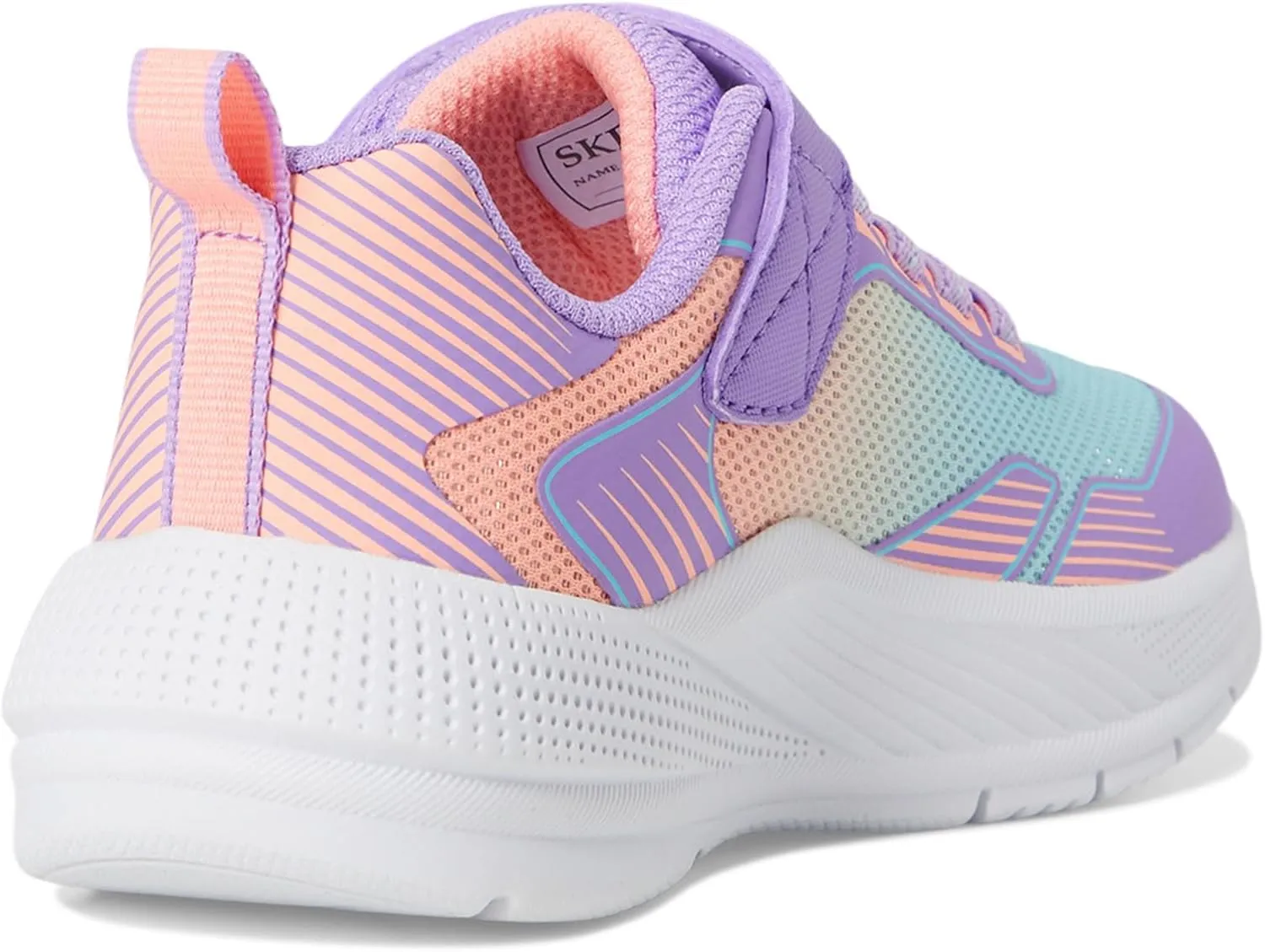 Skechers Girl's Microspec Advance-Oasis Poi Sneaker