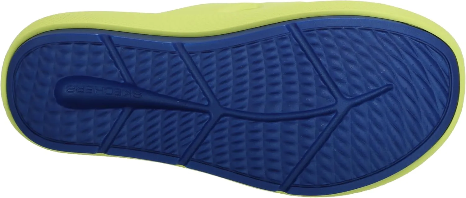 Skechers Men's Go Recover Refresh Dual Density Arch Fit Slide Sandals