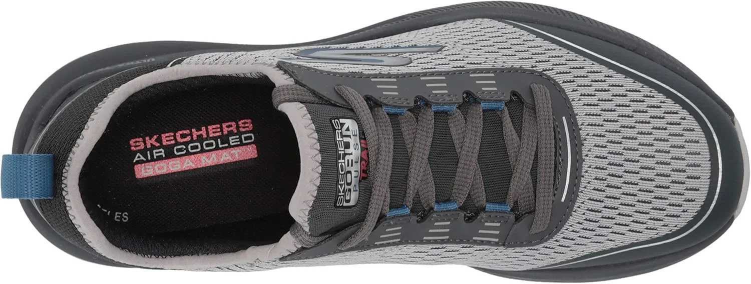 Skechers Men's GOrun Pulse-Trail Running Walking Hiking Shoes with Air Cooled Foam Sneakers