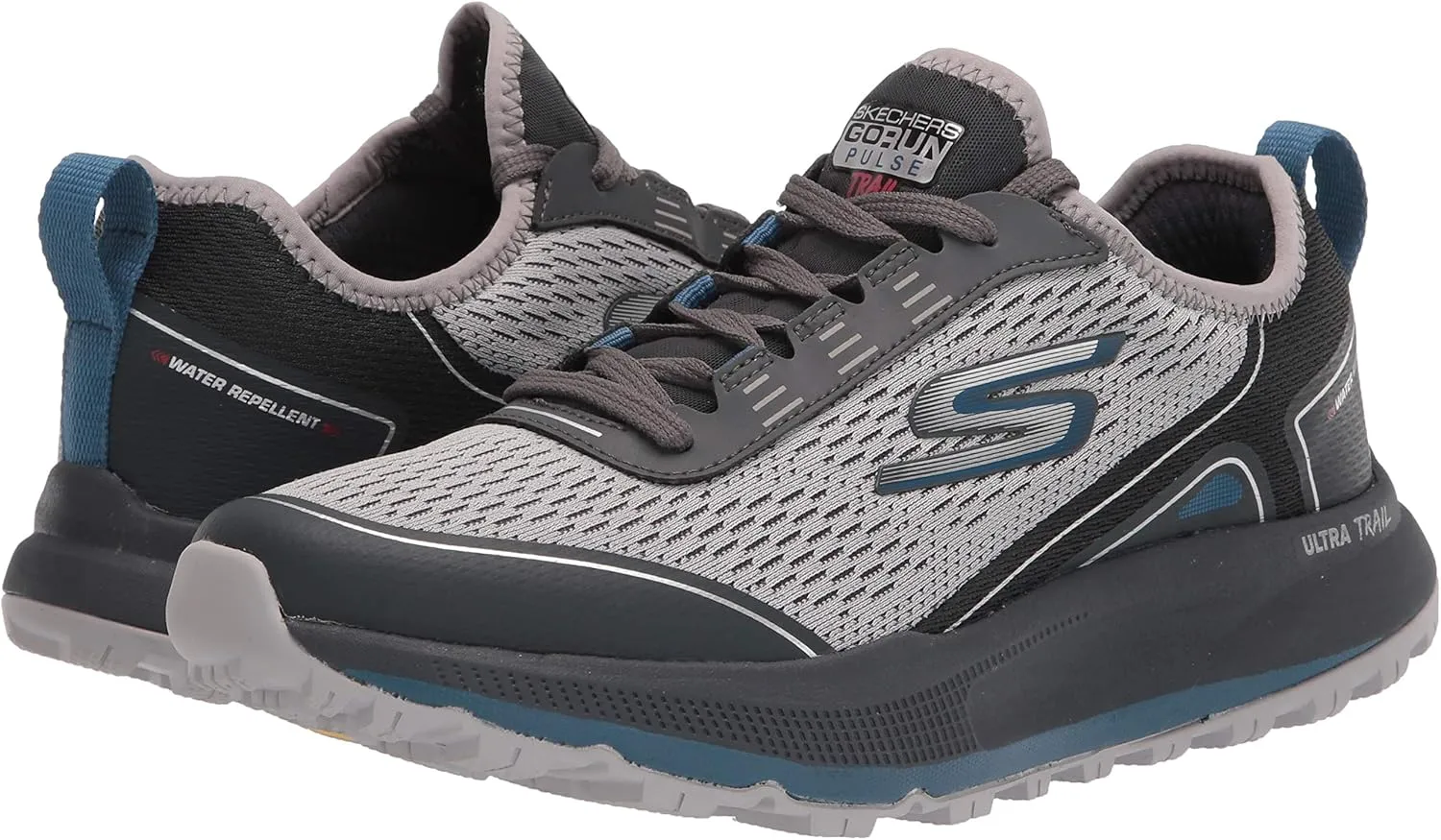 Skechers Men's GOrun Pulse-Trail Running Walking Hiking Shoes with Air Cooled Foam Sneakers