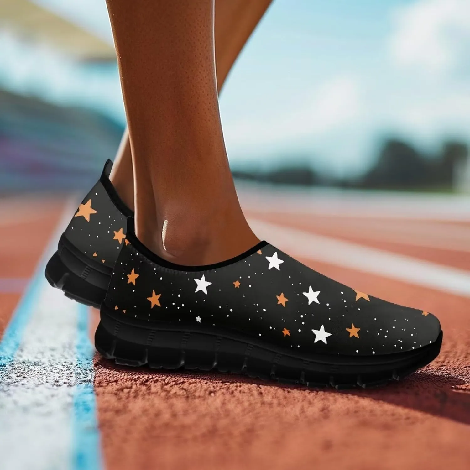 Sneakers for Women Casual Flat Low Top Loafers Running Shoes Breathable Soft Lightweight Outdoor Walking Sneaker for Women US 5.5-11.5