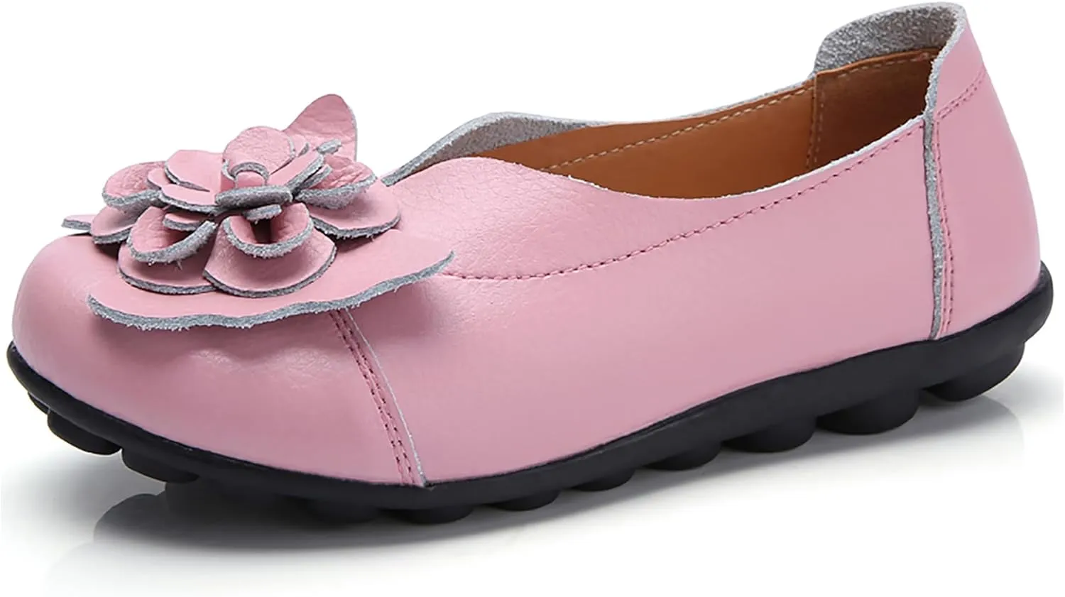 Solaud Women's Comfortable Loafers Soft Slip on Casual Round Toe Moccasins Driving Flats Work Walking Shoes