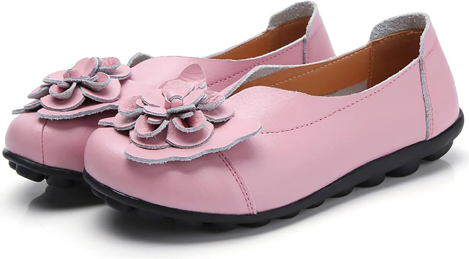 Solaud Women's Comfortable Loafers Soft Slip on Casual Round Toe Moccasins Driving Flats Work Walking Shoes