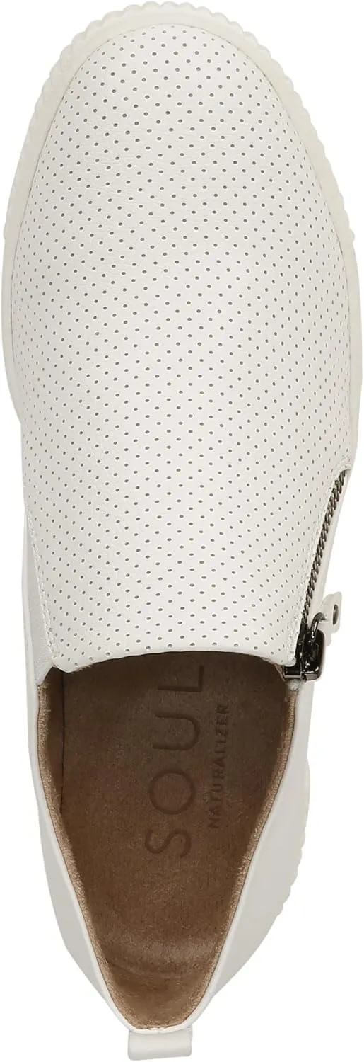 SOUL Naturalizer Women's Turner Platform Slip on Fashion Sneaker