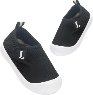 Toddler Shoes,Non-Slip Toddler Sneakers, Lightweight Baby Walking Shoes,Baby First Steps Shoes,Baby Girl Shoes, Baby Boy Shoes, Soft Sole Learning to Walk Shoes,Hook&Loop Baby Shoes 6 9 12 24 Months