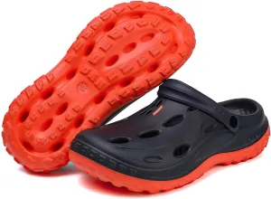 Unisex Clogs Adjustable Lightweight Coloured Holey Clogs Padded Sole Sandals - Ultimate Comfort for Garden Beach Outdoor Wear in Summer
