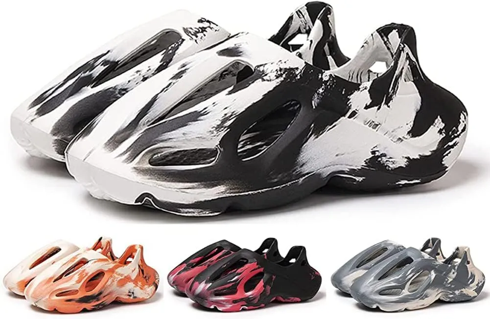 vioxthak Foam Runner Sneakers Cloud Slides Pillow Sandals Sports Shoes Non-Slip Lightweight Walking Shoes fashion outdoor indoor Summer Beach Sandals for Women Men