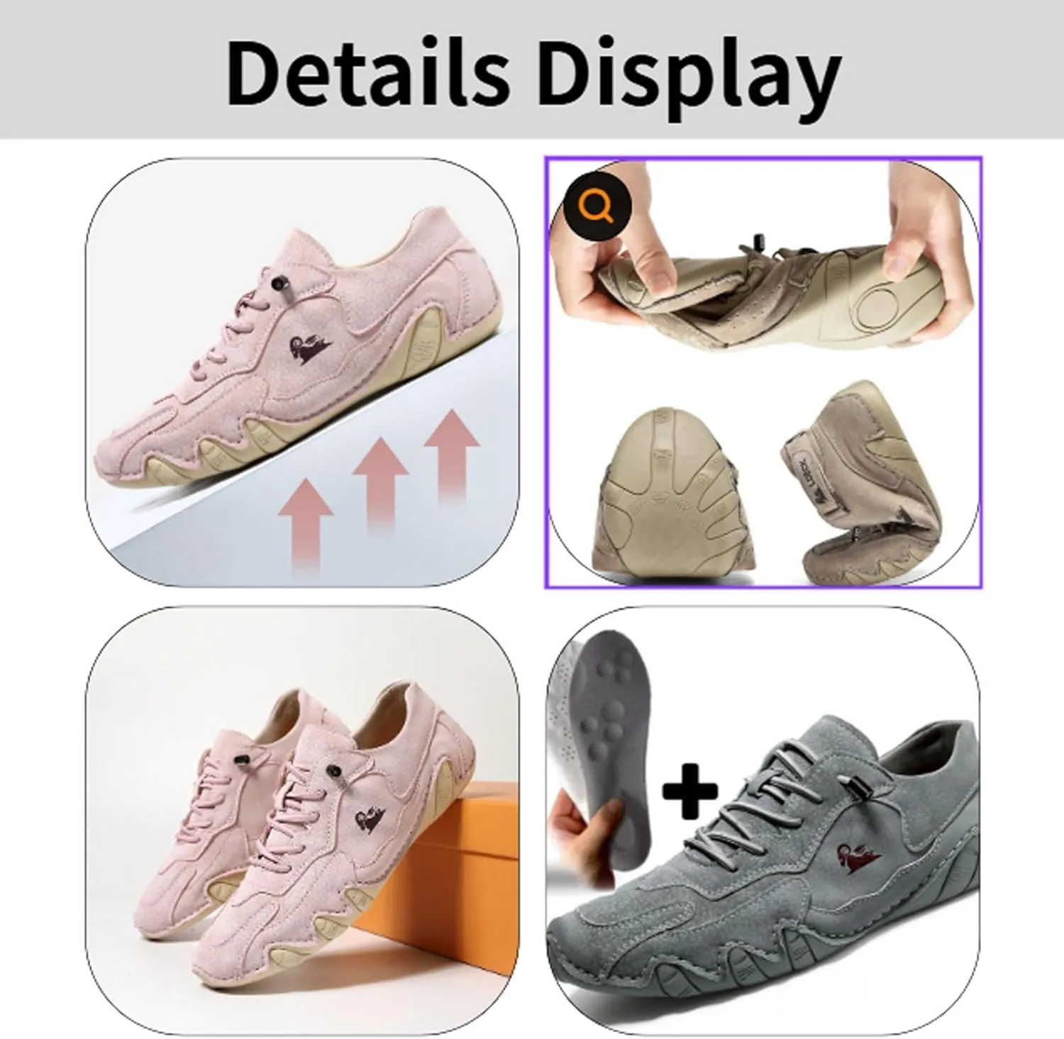 Vogany Shoes for Women and Men,Vogldeck - Waterproof and Breathable Orthopedic Shoes,Lightweight Outdoor Sneakers