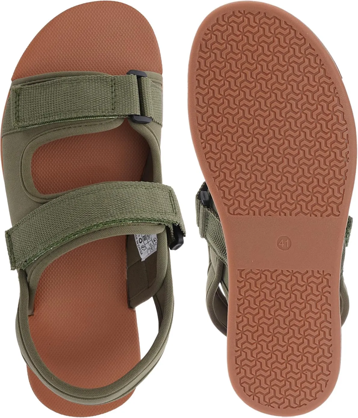 WHITIN Men's Barefoot Sandals | Adjustable Fit | Lightweight & Travel-friendly