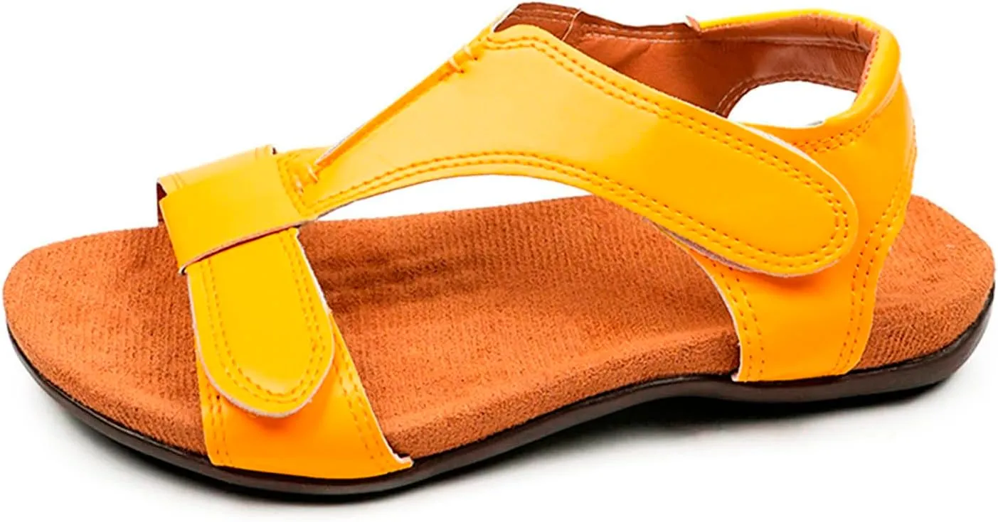 Women's Sandals Comfortable With Ankle Strap Wedge Flip Flops Platform Dressy Summer Arch Support Beach Shoes