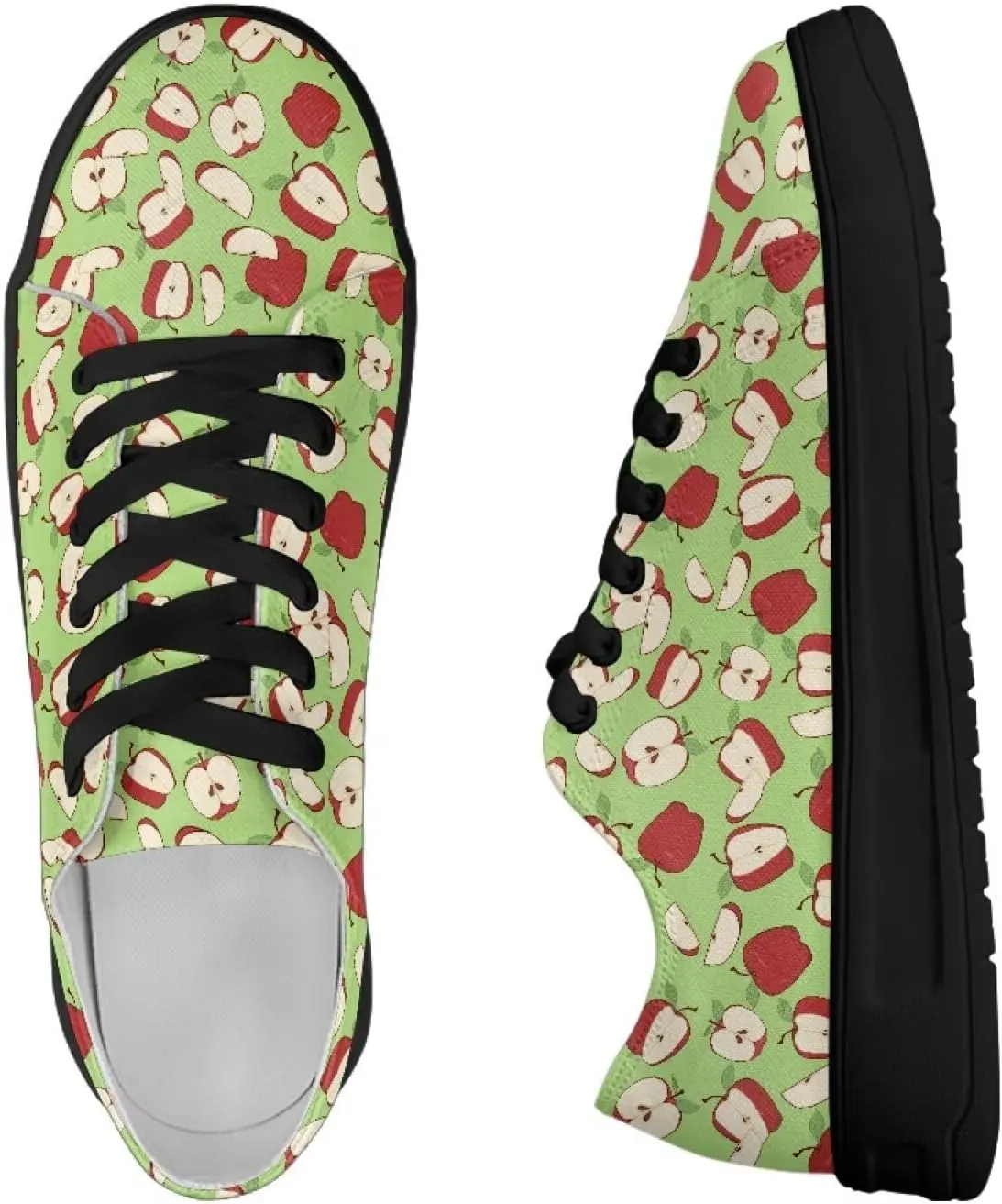 Women's Slip On Canvas Tennis Shoes Low Top Fashion Sneakers Casual Flats Walking Shoes Comfy Loafers US 5.5-13.5