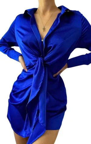 Women's Summer Basic Y2k Dress Sexy T Shirt Sundress Satin Slim Fitted Midi Dress