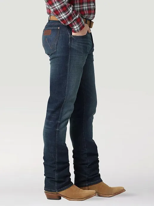 Wrangler Western Retro Slim Straight - Stone