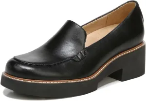 YDN Women's Chic Chunky Heel Loafers Platform Round Toe Pumps Slip On Comfy Shoes for Daily Outfit Business Formal Dress Size 4-16 US