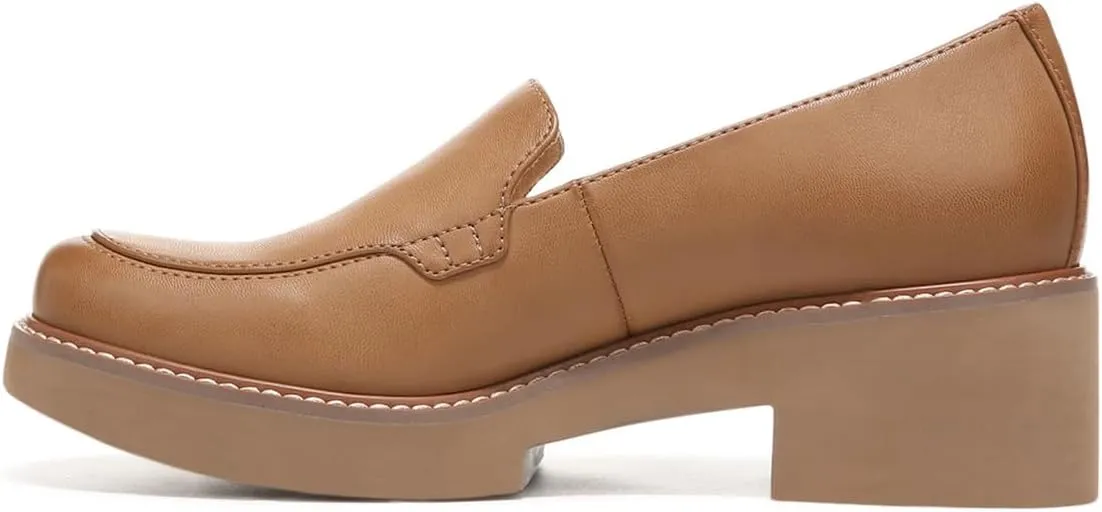 YDN Women's Chic Chunky Heel Loafers Platform Round Toe Pumps Slip On Comfy Shoes for Daily Outfit Business Formal Dress Size 4-16 US